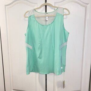 Bollé Women's XL Mint Green Tank Top